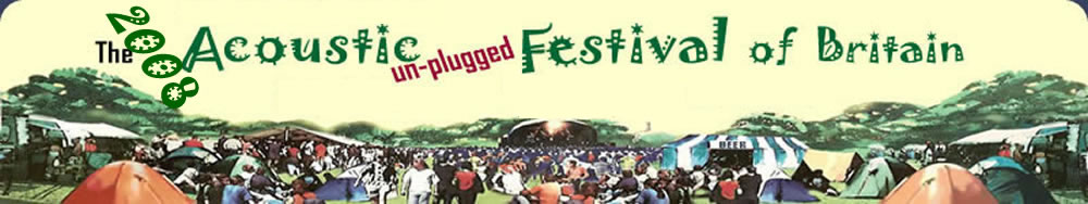 The Acoustic Festival of Britain Banner